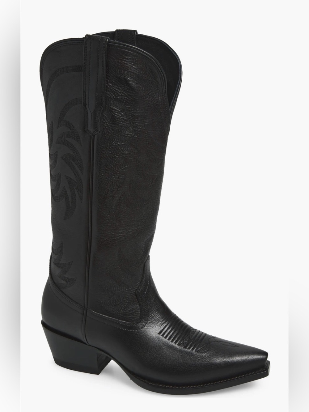 SOLD Tecovas The Annie Western Boots Black Leather Size 6